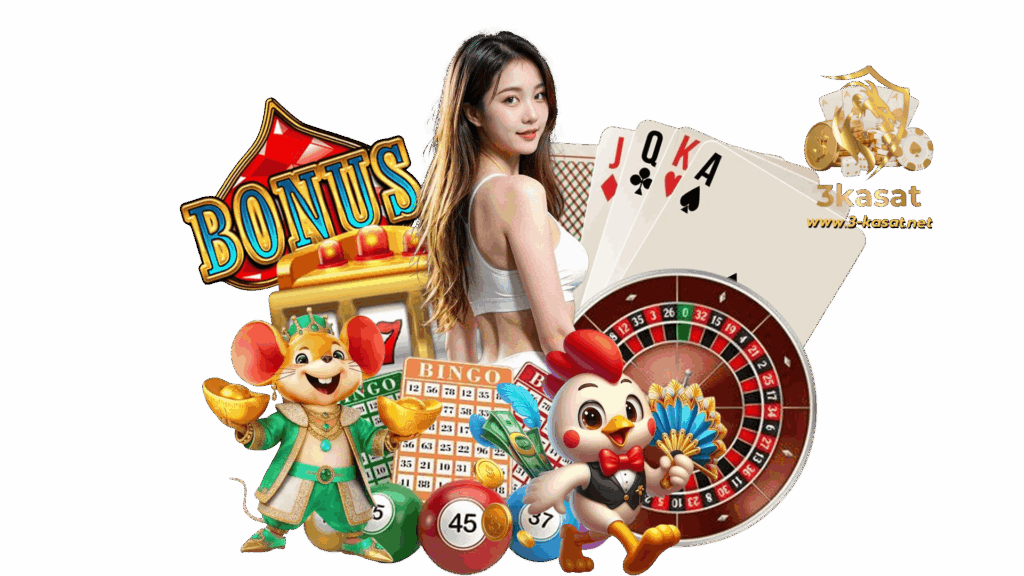 3kasat เว็บสล็อตที่เน้นคุณภาพของเกม เล่นลื่นและระบบเสถียร